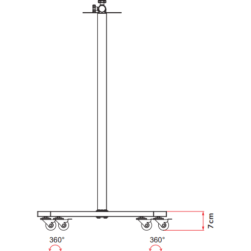 
                  
                    Small Horizontal/Vertical Stand for Pro, Essential and Tabletop - Rouge Care
                  
                